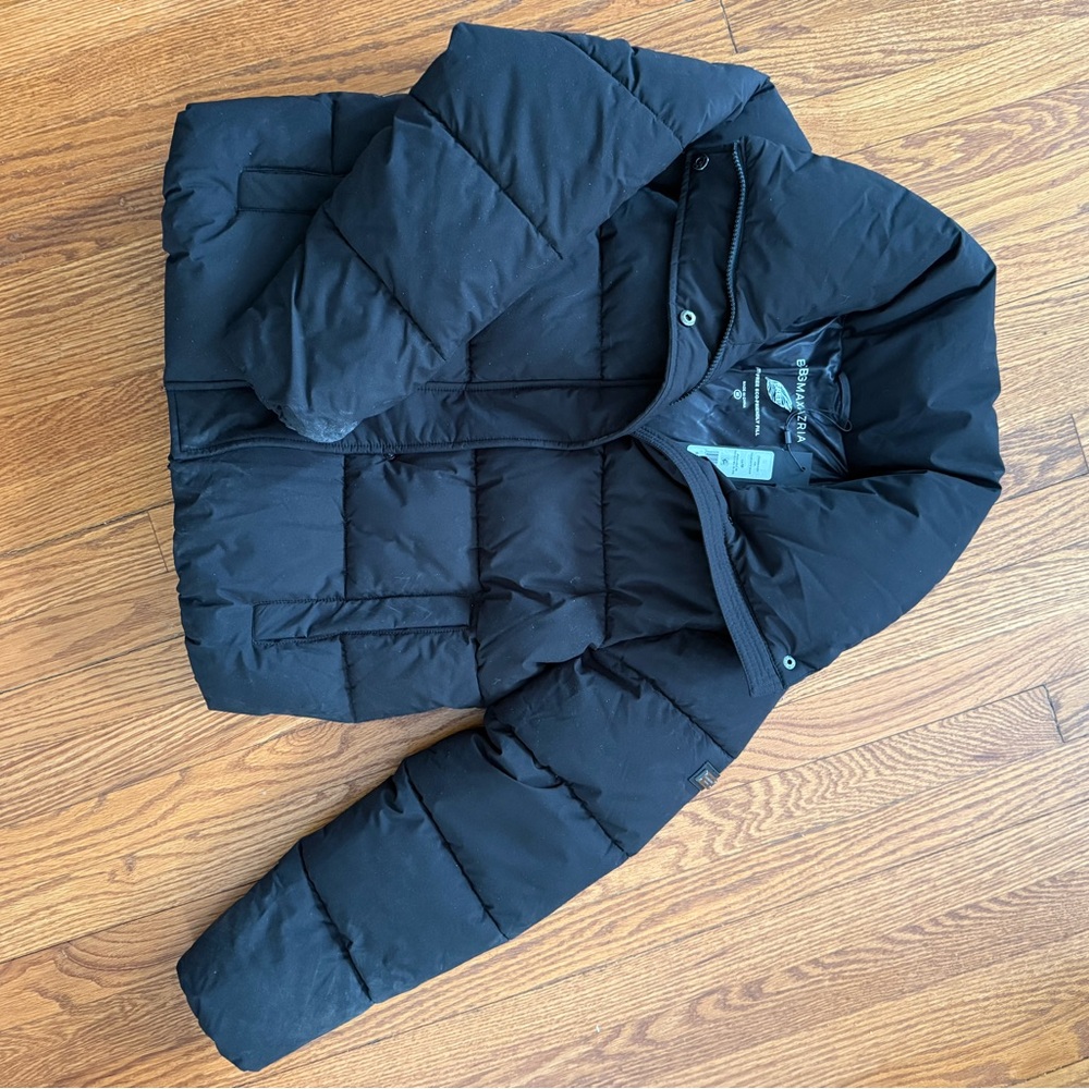BCBGMAXAZRIA Black Puffer Jacket, Medium. NWT